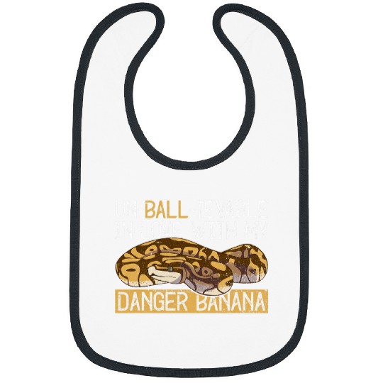 Python Pet Ball Python For Banana Ball Python Lover Bibs
