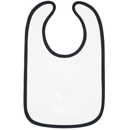 Sport Bowling Mens Real Grandpa s Go Bowling Funny Grandad Bowler Bibs
