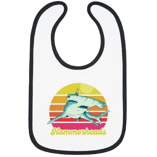 Shark Pet Hammerhead Shark Hammer Hear Shark Lover Sea Biologist Bibs