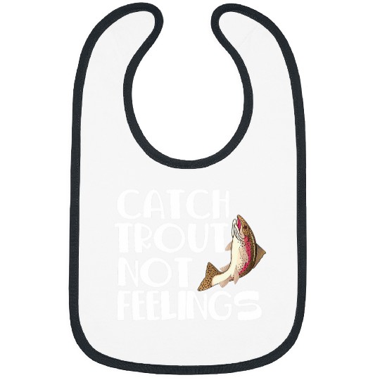 Fishing Fun Trout Fishermen Trouts Love Wildlife Bibs