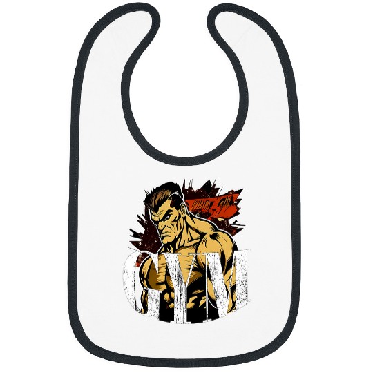 Bodybuilding Gorilla Gym Fitness Beast 23 Bibs