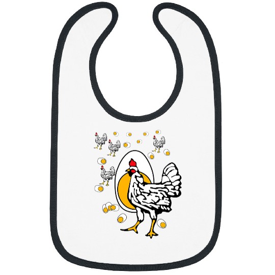 Chicken Pet Roseanne Bibs