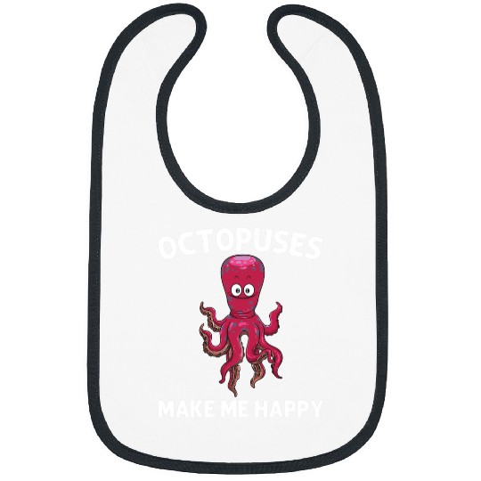 Octopus Pet For Men Women Sea Life Ocean Biology Cephalopod4 Bibs