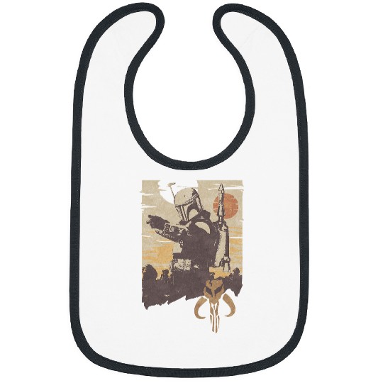 Book Fun Star Wars The Book of Boba Fett Tatooine Battle Bibs