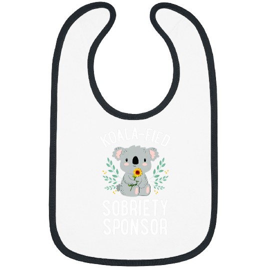Koala Pet KoalaFied Sobriety Sponsor Addiction Counselor Koala Bear Bibs