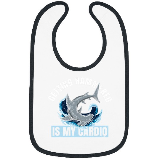 Shark Pet Great Hammerhead Shark Design for a Hammerhead Shark Lover 2 Bibs