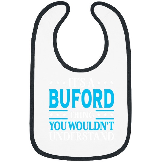 Aliens UFO Its A Buford Thing Surname Funny Family Last Name Buford Bibs