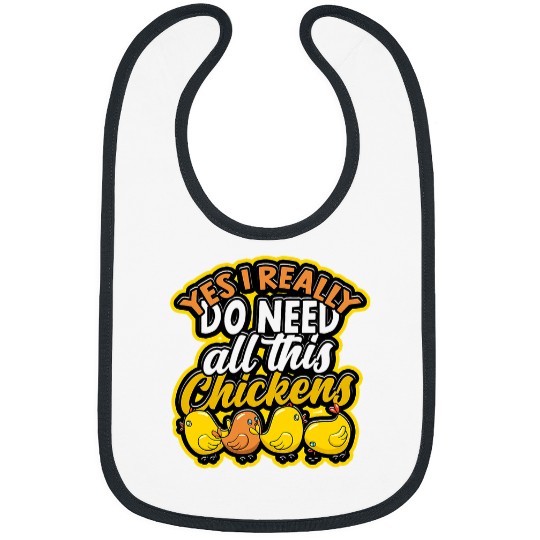 Chicken Pet yes I really do need all this chickens Nuggets and Wings Bibs