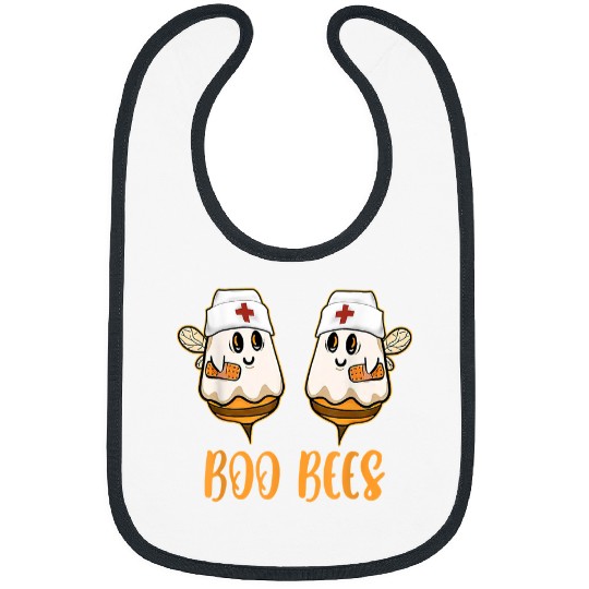 nurses Job Funny Boo Bees Halloween Costume For nurses In Late Shift 94 Bibs