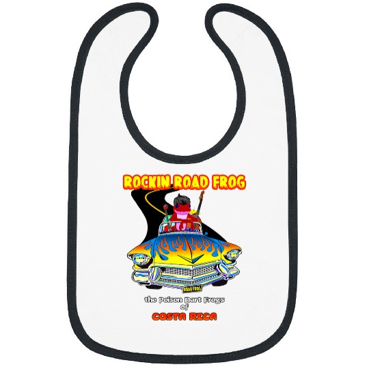 Frog Pet Rockin Rockabilly Road Frog Poison Dart Frogs Costa Rica Bibs