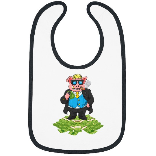 Pig Pet Capitalist Investors Entrepreneur Capitalism Pig 01 Bibs