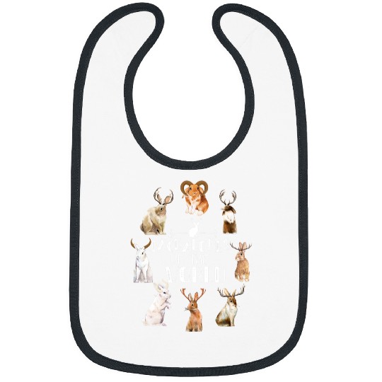Unicorn Pet Jackalope Cryptozoology Camping Rabbit Bunny Bibs