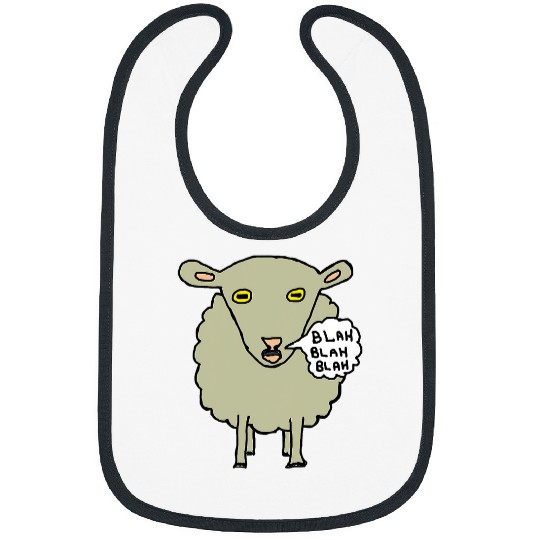 Sheep Pet Blah Blah Blah Bibs