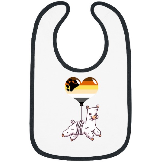 Llama Pet Bear Brotherhood Llama sexual Identity Bibs