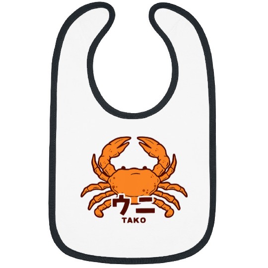 Octopus Pet Marine Life Contradiction Funny Illustration Cute Funny Neta Bibs