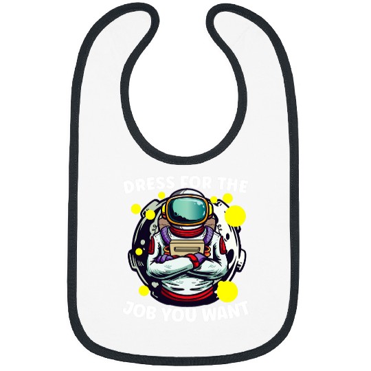 Astronaut Job Astronomy Solar System Outer Space Kids 9 Bibs