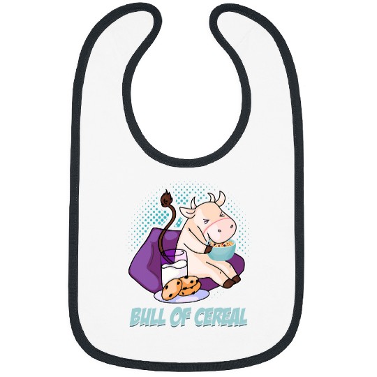 Cow Pet I Have Many Bull Of Cereal Nutrients Cow Milk Bibs