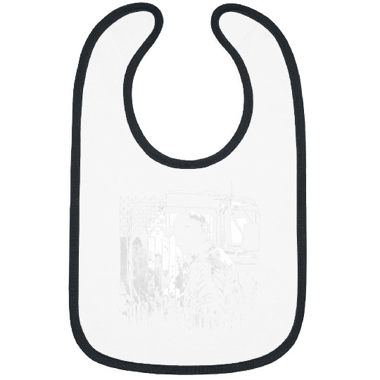 Truck Fun American Big Rigs Diesel Truck Driver 21 Bibs