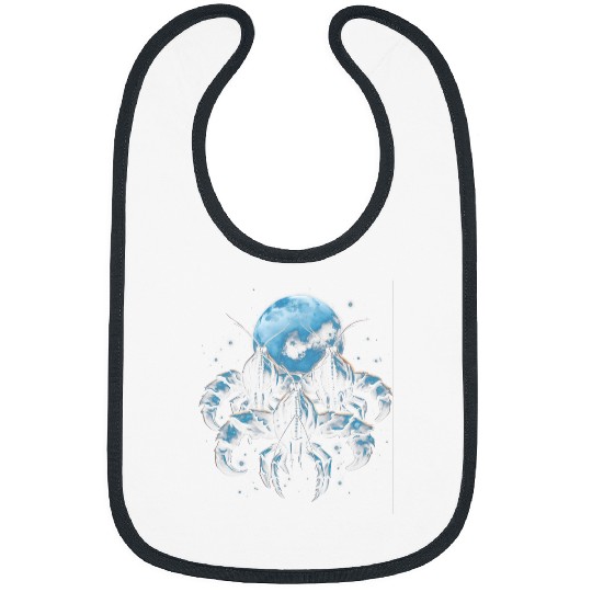 Fishing Fun Moon Lobster Fish Seafood Fishing Stars Lobster Lovers Bibs