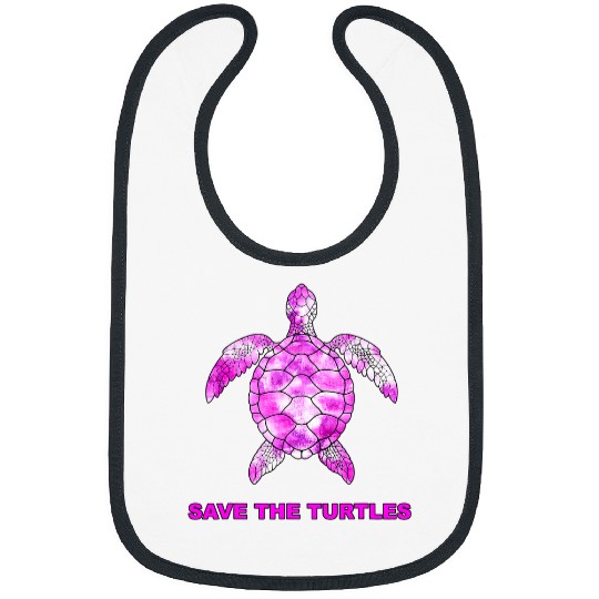 Turtle Pet Save the Turtles Tie Dye Sea Turtle Environment 110 Bibs