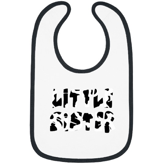 Cow Pet little Sister Cow Print Cow Pattern Bibs