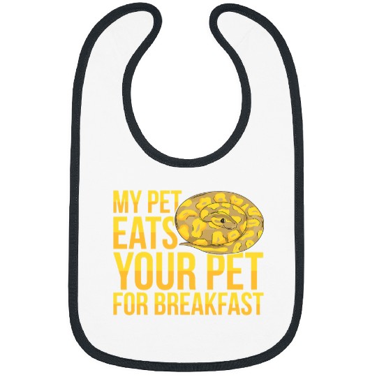Python Pet Banana Ball Python Design for a Ball python breeder 1 Bibs