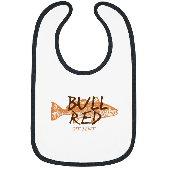 Fishing Fun Bull Red Texas Redfish Git Bent Fishing Gulf Coast Bibs