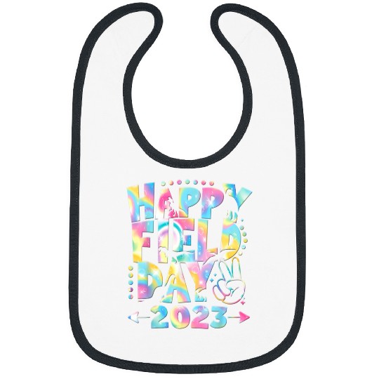 Dinosaur Pet Happy Field Day School Trips Cute Student Bibs