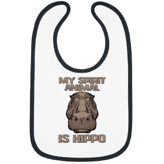 Hippo Pet Stuffed Animal Hippo Plush Hippo Toy Hippo Game Bibs