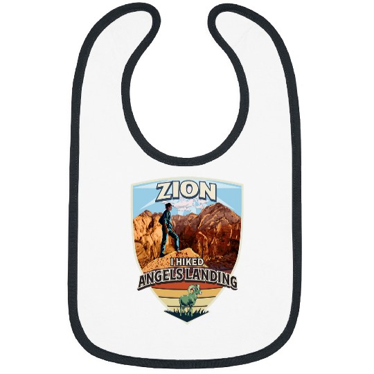 Sheep Pet Zion I Hiked Angels Landing Hiker and Bighorn Bibs