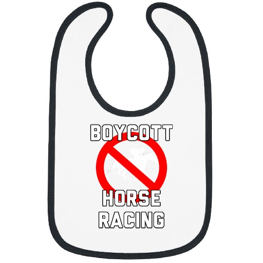 Horse Pet Animal Rights Equestrian Advocacy Boycott Horse Racing 21 Bibs