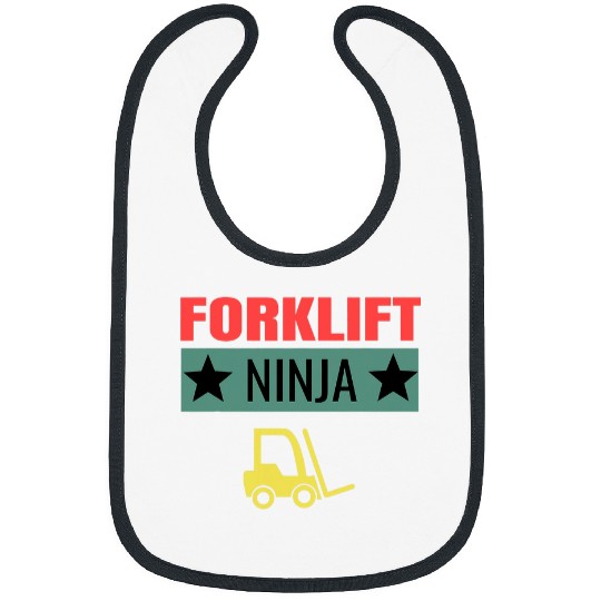 Forklift Fun Ninja Forklift Driver Operator Forklifting Unisex Bibs