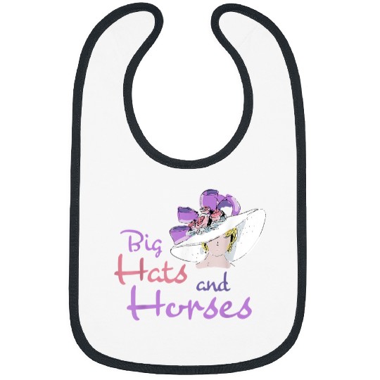 Horse Pet Big Hats and Horses Derby Day Kentucky 2Derby Dress Bibs