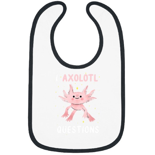 Axolotls Pet I Axolotls Questions Cute Axolotls Salamander Walking fish Bibs