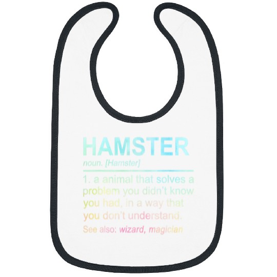Hamster Pet Noun Definition Hamster Lover Pet Owner Animals Bibs