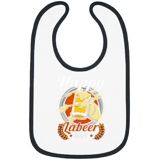 Beer Fun Happy Labeer Day Labor Day Drink Beer Worker Employee Bibs