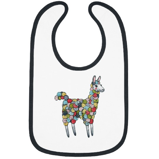 Llama Pet Multicolor Polka Dot Llama International Dot Day Bibs