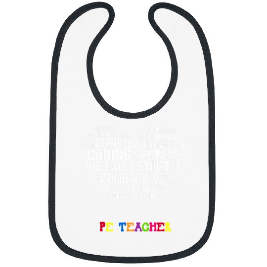 pe physical education teacher pe appreciation coach Bibs