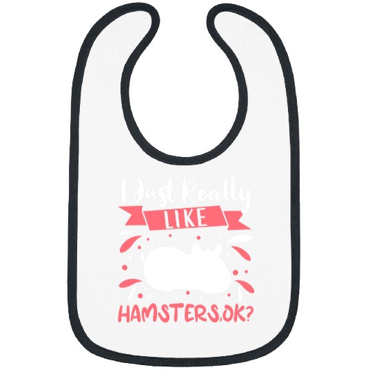 Hamster Pet Owner Outfit for Hamster Lovers Apparel Women Girls 04 Bibs