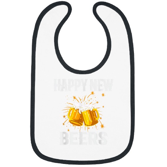 Beer Fun Happy New Beers NYE Eve Party Beer Drinking Holiday Bibs