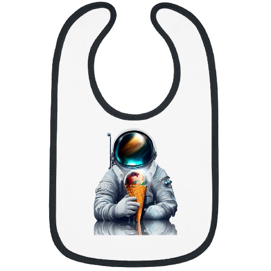 Astronaut Mission is the Ice Cream Waffle Bibs
