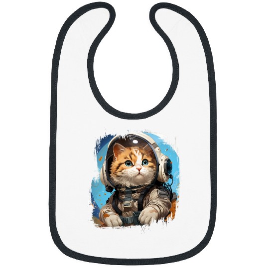 Scotch Fold Cat Astronaut Vbs 2T Bibs