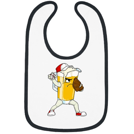 Beer Fun Baseball Pitcher Pub Bibs