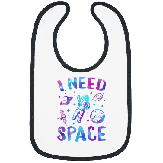 Astronaut Job I Need Space Outer Space Theme Geeks Astronomy Birthday Bibs