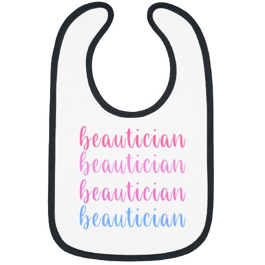 Womens Beautician Retro vintages Esthetician Gift Makeup Artist Bibs