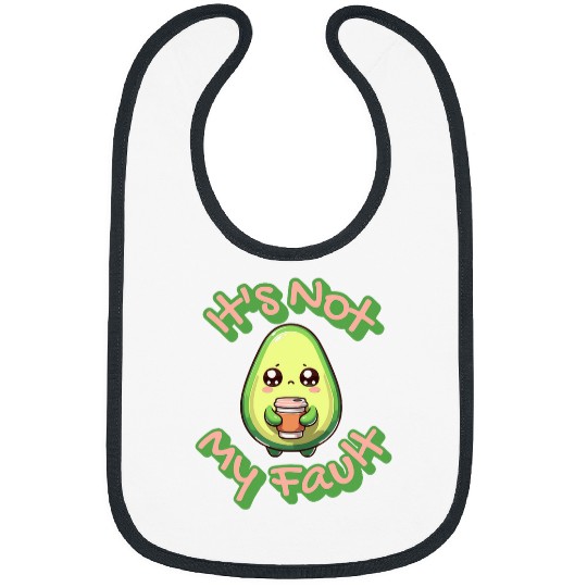 Coffee Fun Millennial Coffee And Avocado Toast Economy Bibs