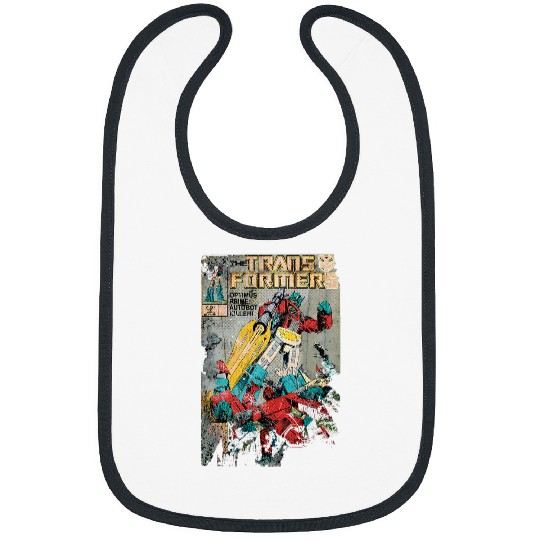 Book Fun Transformers vintages Faded Autobot Killer Comic Bibs
