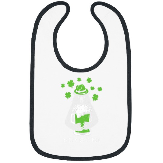 Beer Fun Lucky Beer Hug Drunk Bear Funny St Patricks Day Drinking Bibs