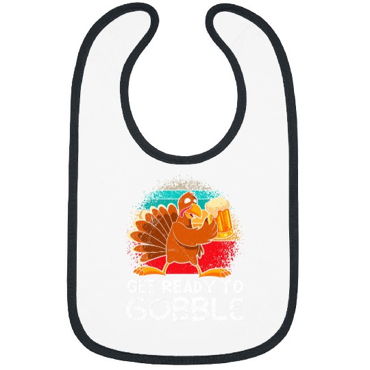 Beer Fun Thanksgiving Party Get Ready to Gobble Turkey Bibs