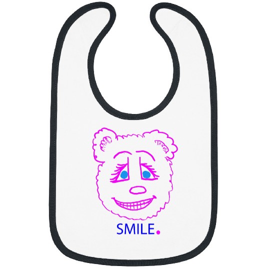 Bear Pet SMILE BEAR BY CHAVEZ INK Bibs
